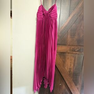 Petal & Pup Fuchsia High Low Skirt